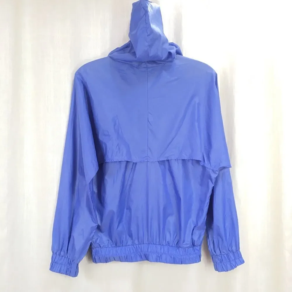 adidas hooded windbreaker